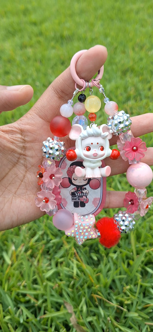 SKULLPANDA bag or phone charm